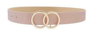 Nude Double Circle Belt