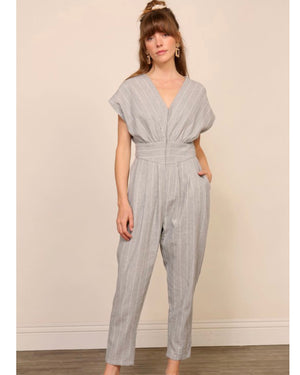 Pin Stripes Jumpsuit